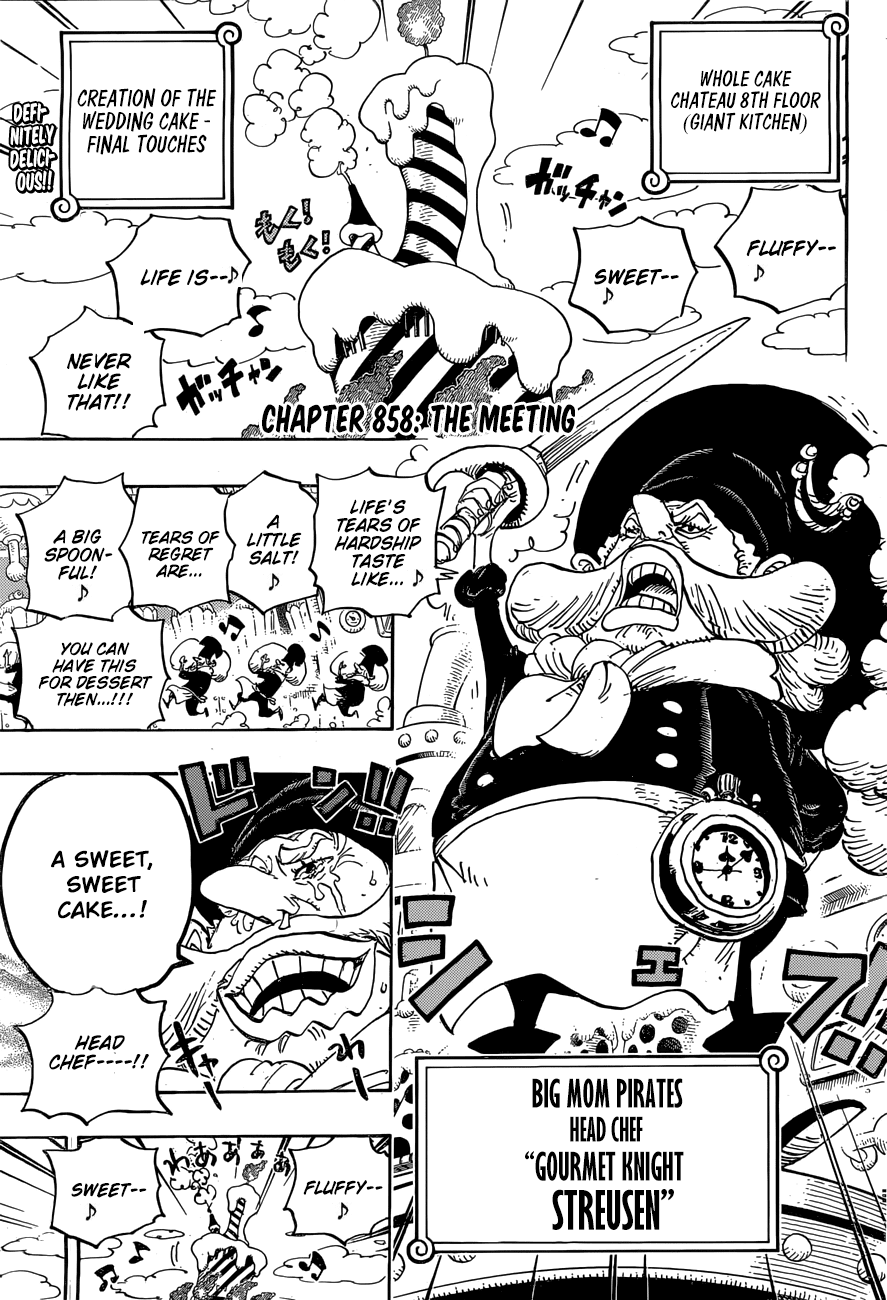 One Piece, Chapter 858 image 06